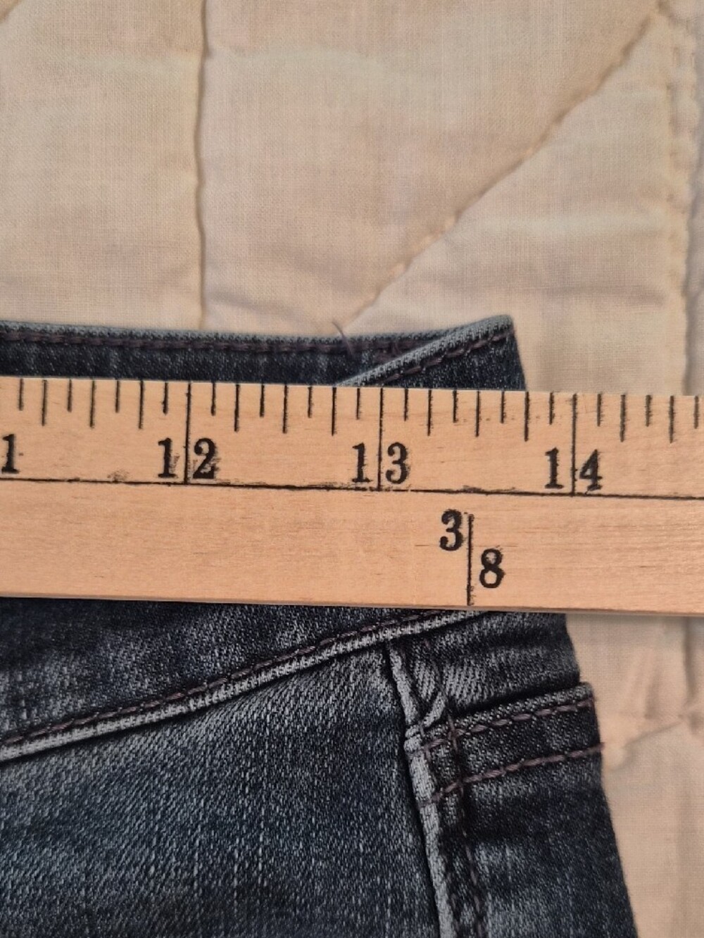 Crown & Ivy Petite Skinny- Floral Embroidered Jeans - Size 6 P - Picture 4 of 12